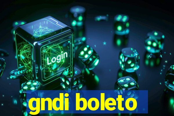 gndi boleto